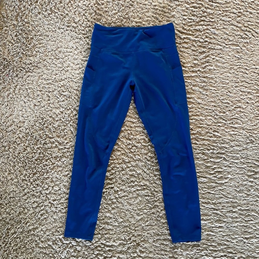 Zyia Navy Light N Tight 7/8 Leggings